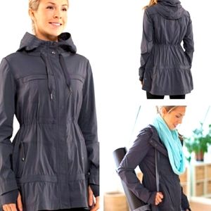 Rare Coal Apres Practice Anorak Lululemon Jacket